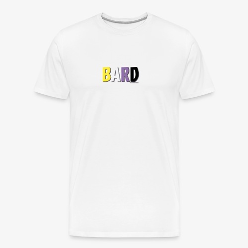 Bard Pride (Non Binary) - Men's Premium Organic T-Shirt