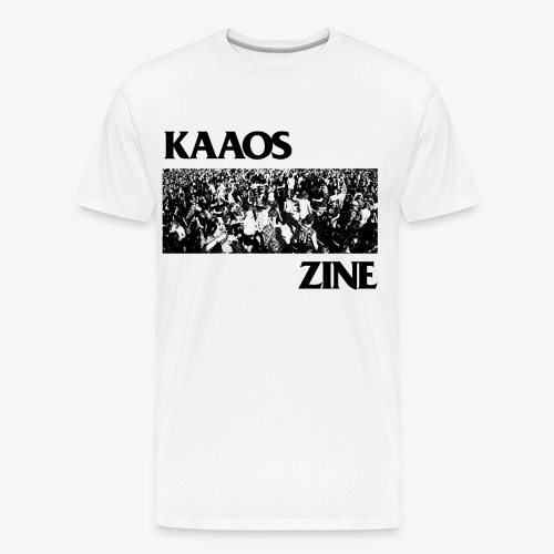 Kaaos Flag - Miesten premium luomu-t-paita