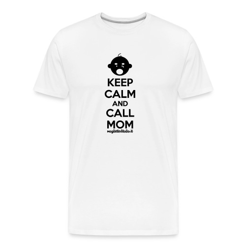 keep mom v - Maglietta ecologica premium da uomo