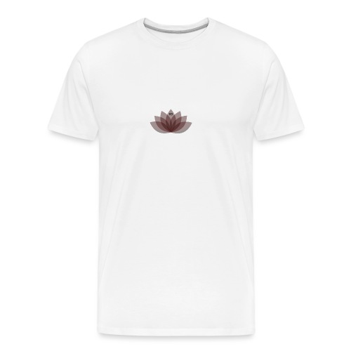 #DOEJEDING Lotus - Mannen premium biologisch T-shirt