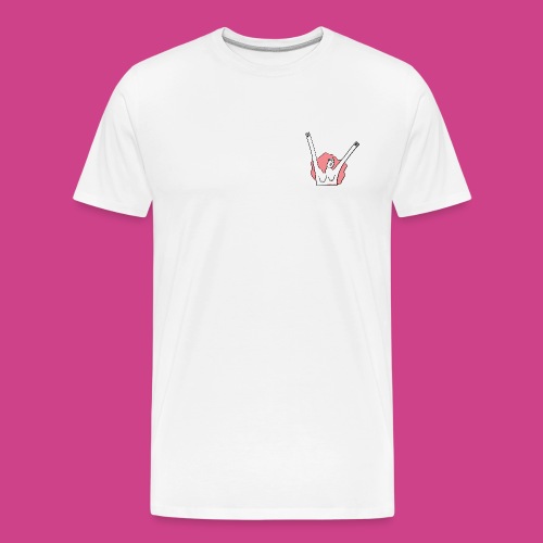 Pink Ribbon x lisvmarie - Männer Premium Bio T-Shirt