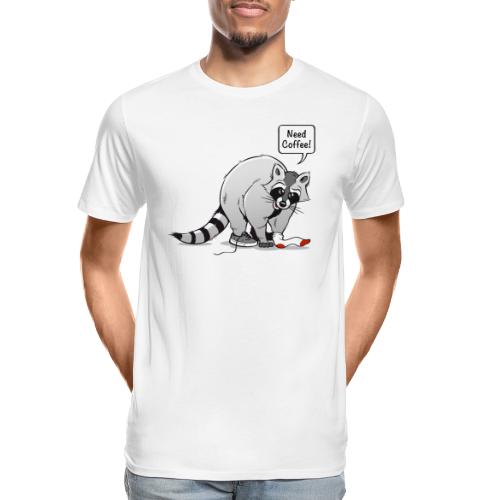 Tank Top Need Coffee! - Organic T-shirt Ekologisk premium-T-shirt herr