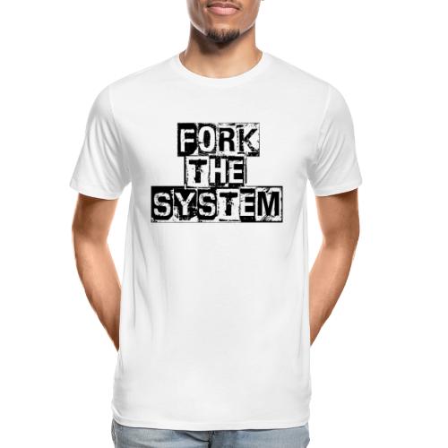 ForkTheSystem - T-shirt bio Premium Homme