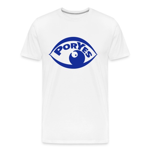 PorYes Award Logo - Männer Premium Bio T-Shirt