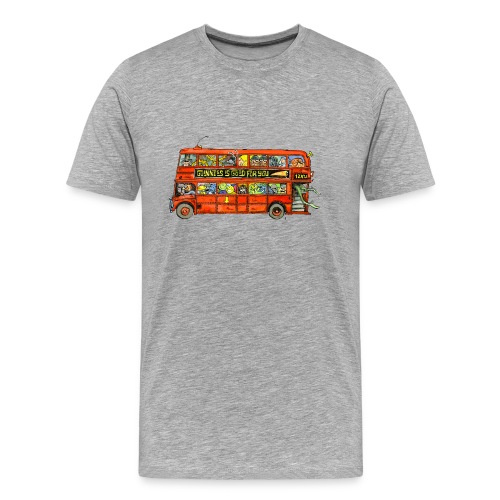 Ein Londoner Routemaster Bus - Männer Premium Bio T-Shirt