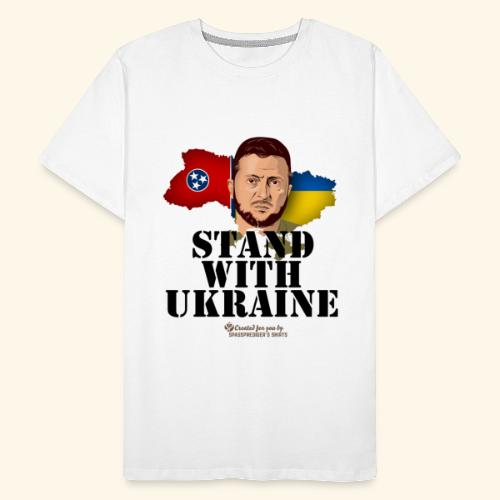 Ukraine Tennessee - Männer Premium Bio T-Shirt