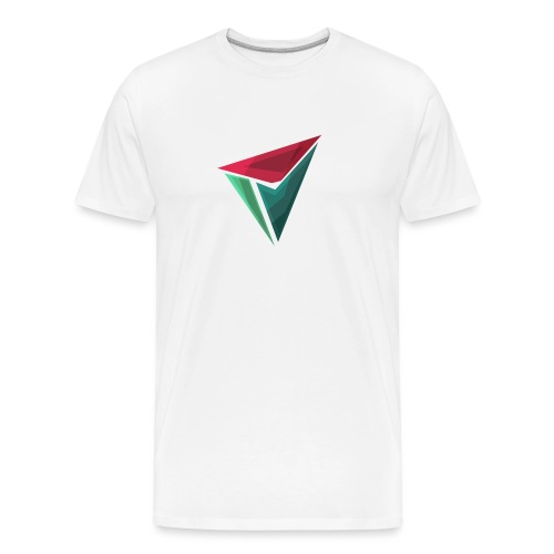 90gQopen T-Shirt | Logga Färg - Organic T-shirt Ekologisk premium-T-shirt herr