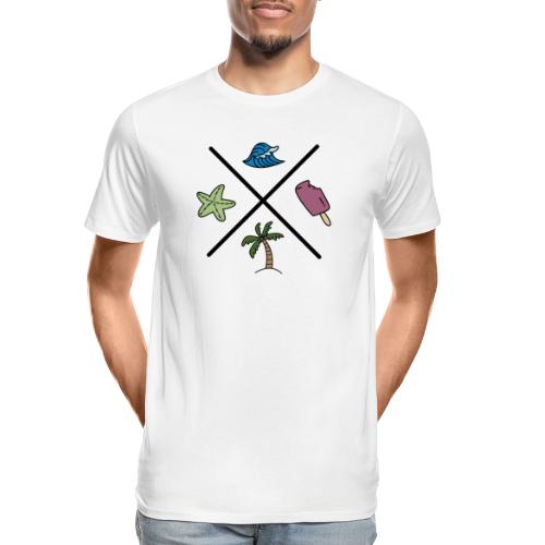 Design für den Sommer - Männer Premium Bio T-Shirt
