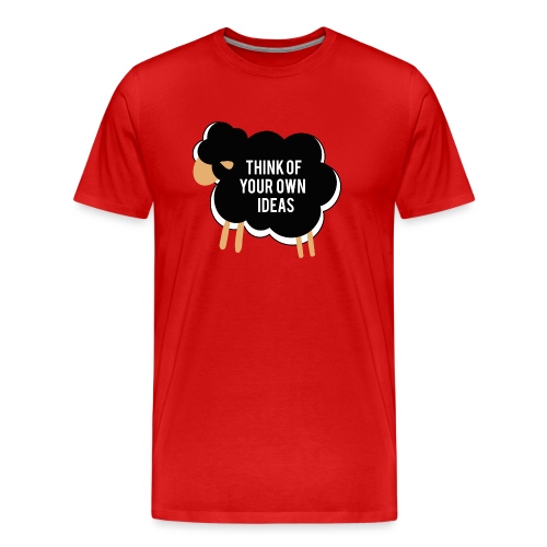 Think of your own idea! - Men's Premium Organic T-Shirt