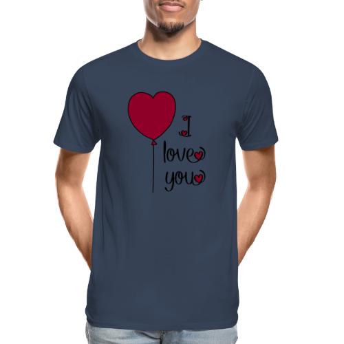 T-Shirt für Verliebte - Männer Premium Bio T-Shirt