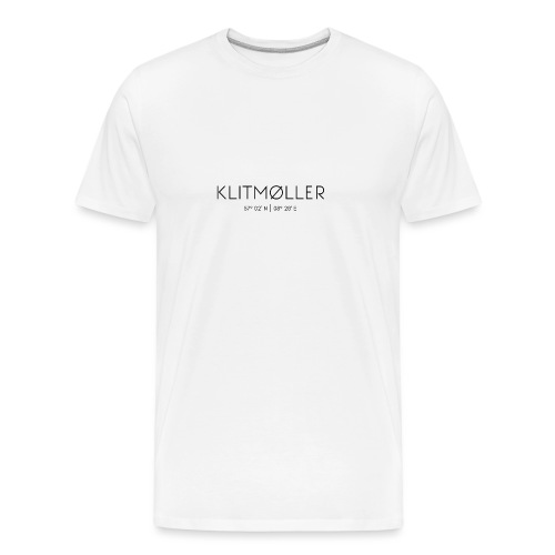 Klitmøller, Klitmöller, Dänemark, Nordsee - Männer Premium Bio T-Shirt
