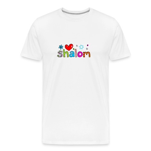 Shalom II - Männer Premium Bio T-Shirt