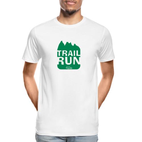 Trail Run - Männer Premium Bio T-Shirt