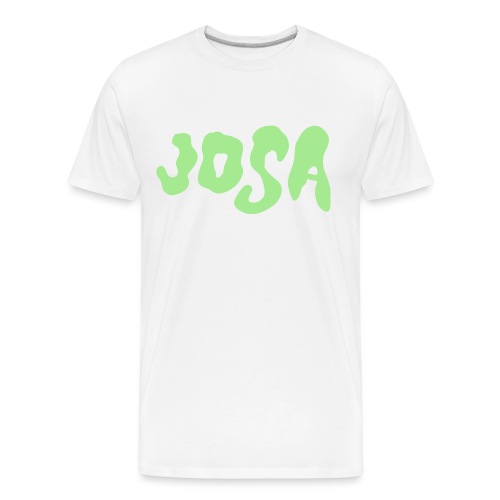 JOSA 0922 grün/gelb - Männer Premium Bio T-Shirt