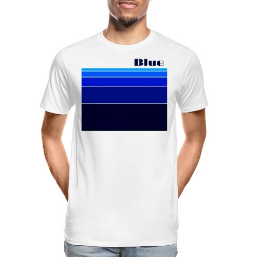 Blue - Männer Premium Bio T-Shirt