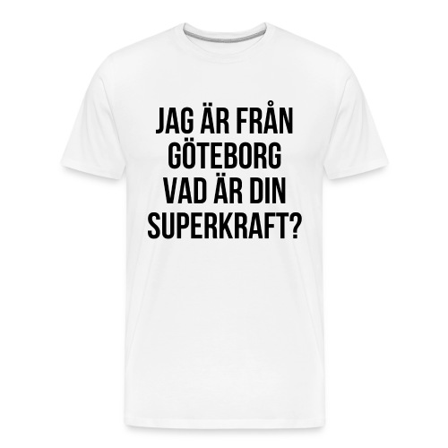 Superstaden Göteborg - Organic T-shirt Ekologisk premium-T-shirt herr