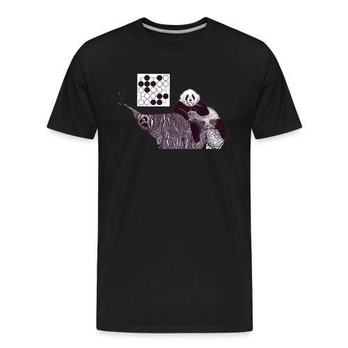 Panda 5x5 Seki - Men's Premium Organic T-Shirt