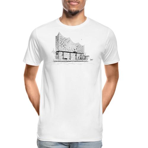 Bronko55 No.05 – Elbphilharmonie Hamburg - Männer Premium Bio T-Shirt