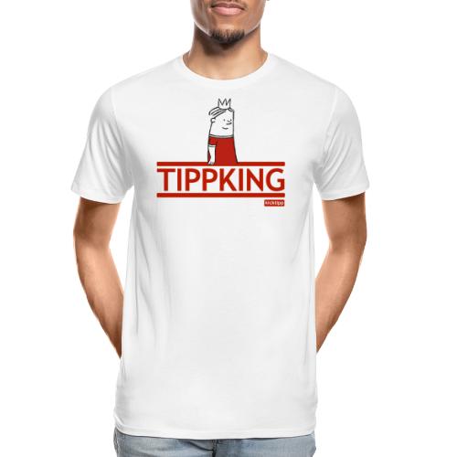Kicktipp Motiv Tippking Männeken - Männer Premium Bio T-Shirt