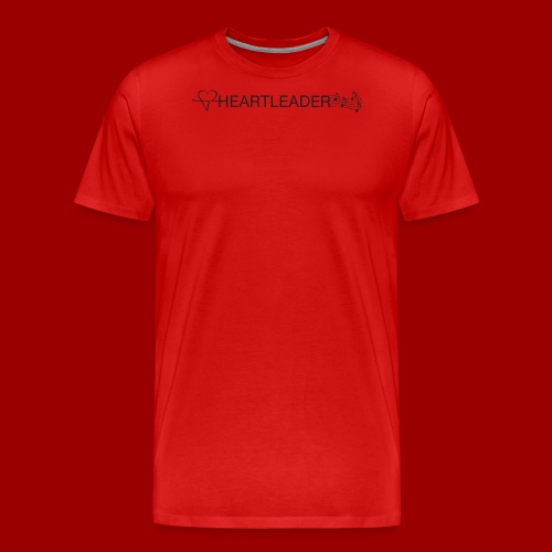Heartleader Charity (schwarz/grau) - Männer Premium Bio T-Shirt