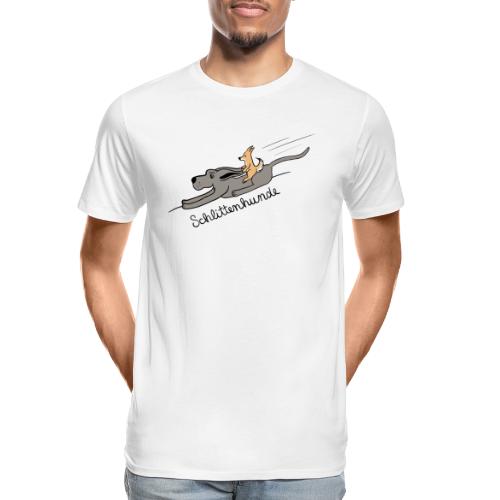Schlittenhunde - Männer Premium Bio T-Shirt