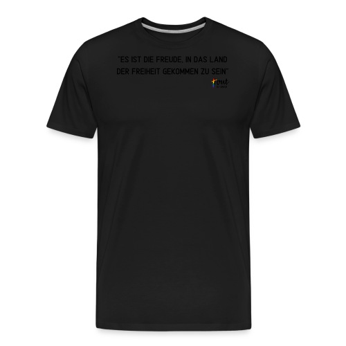 Land der Freiheit - Männer Premium Bio T-Shirt