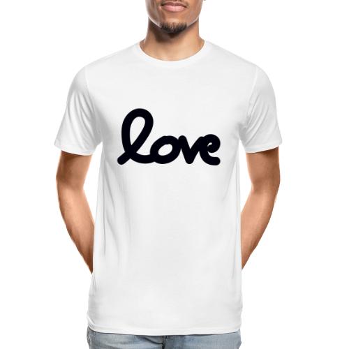 draw love - T-shirt bio Premium Homme