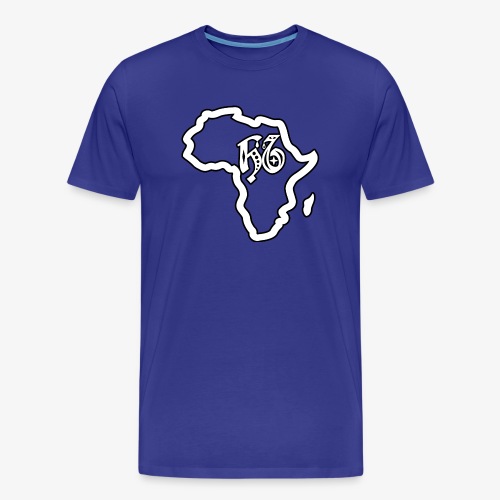 afrika pictogram - Mannen premium biologisch T-shirt