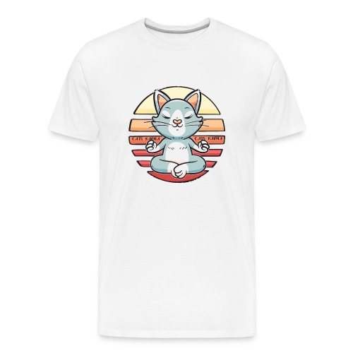 CATS KARMA - Männer Premium Bio T-Shirt