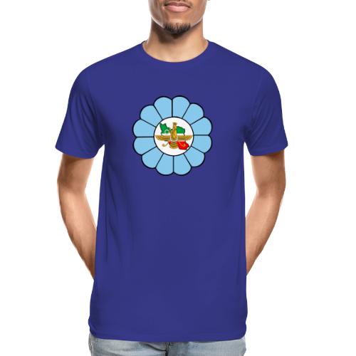 Faravahar Iran Lotus Colorful - Ekologiczna koszulka męska Premium