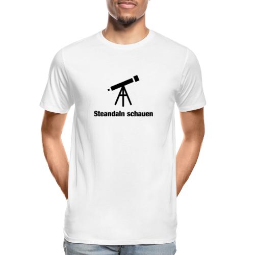 Zsamm Steandaln schauen - Männer Premium Bio T-Shirt