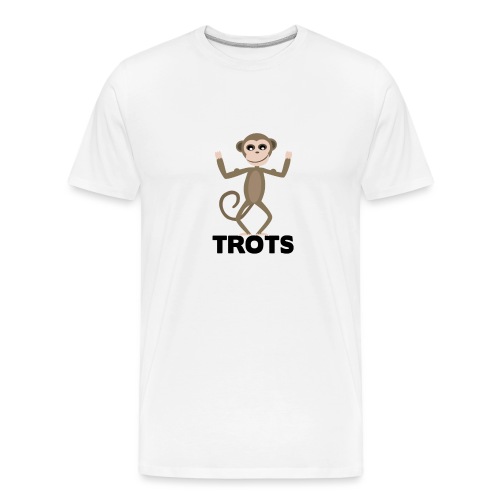 apetrots aapje wat trots is - Mannen premium biologisch T-shirt