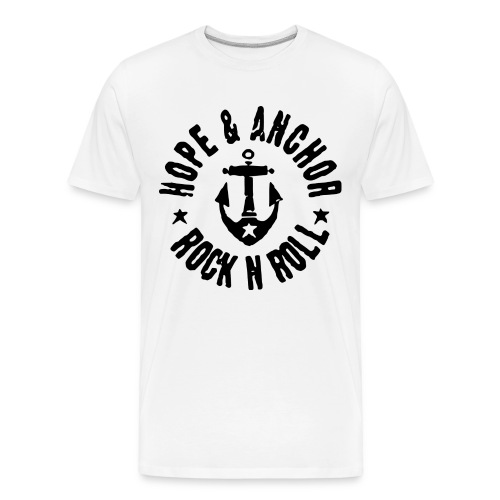 Hope & Anchor - Rock´n´Roll - Männer Premium Bio T-Shirt