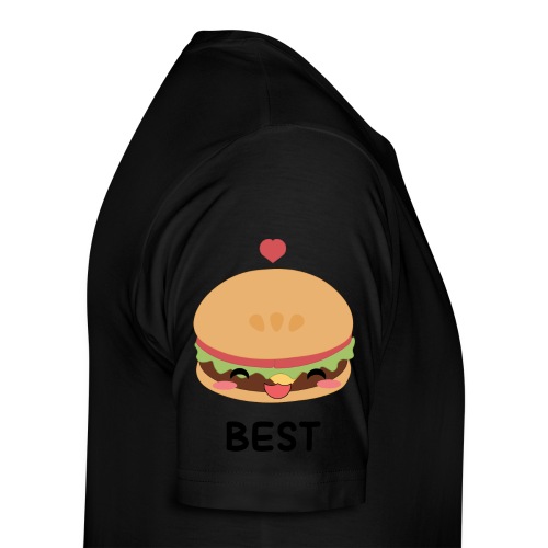 hamburger - Maglietta ecologica premium da uomo