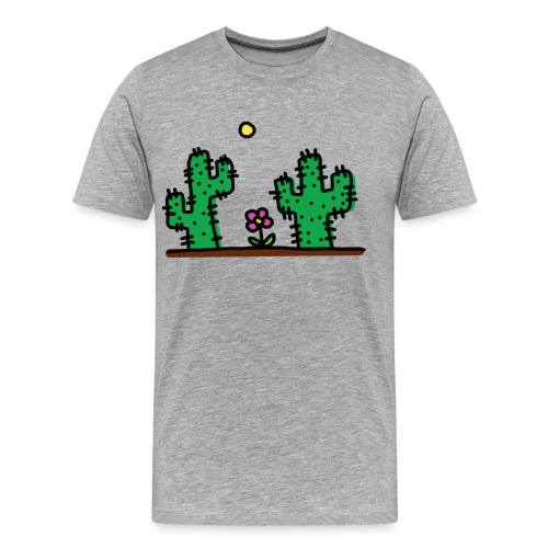 Cactus - Maglietta ecologica premium da uomo