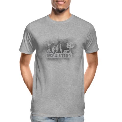 Geolution-dark-grunge - Männer Premium Bio T-Shirt