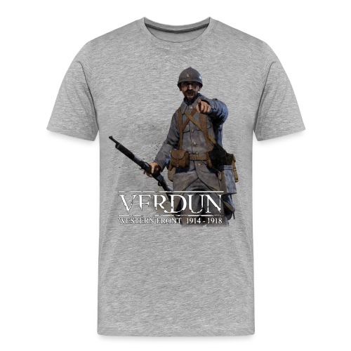 Classic Verdun - Mannen premium biologisch T-shirt