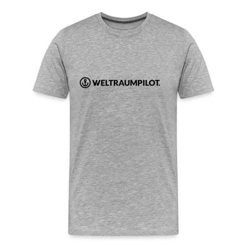 weltraumpilotquer - Männer Premium Bio T-Shirt