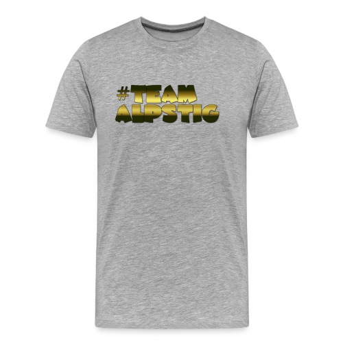 #TEAMALPSTIG2 - Organic T-shirt Ekologisk premium-T-shirt herr