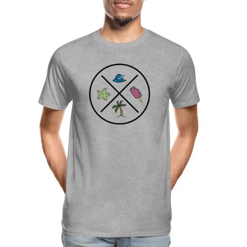 Lustiges Design für den Sommer - Männer Premium Bio T-Shirt