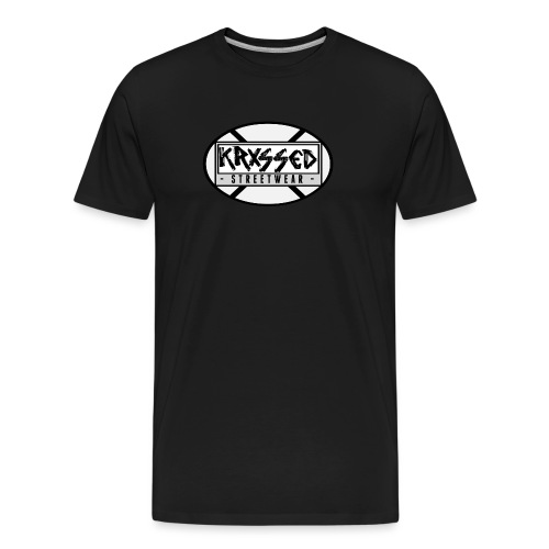 KRXSSED BASIC II - Mannen premium biologisch T-shirt