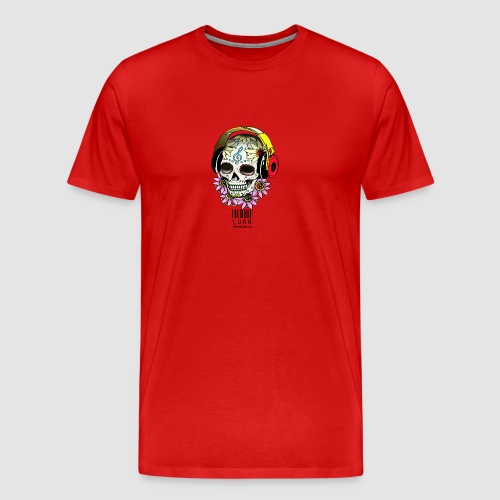 smiling_skull - Men's Premium Organic T-Shirt