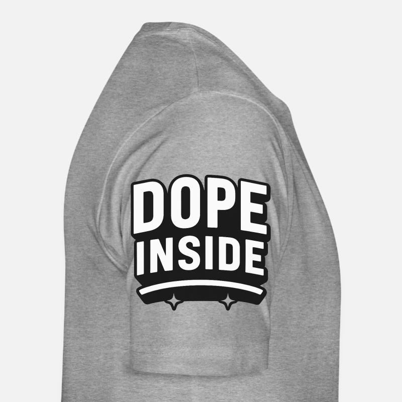 Funny design D*pe inside Men's Premium Organic T-Shirt