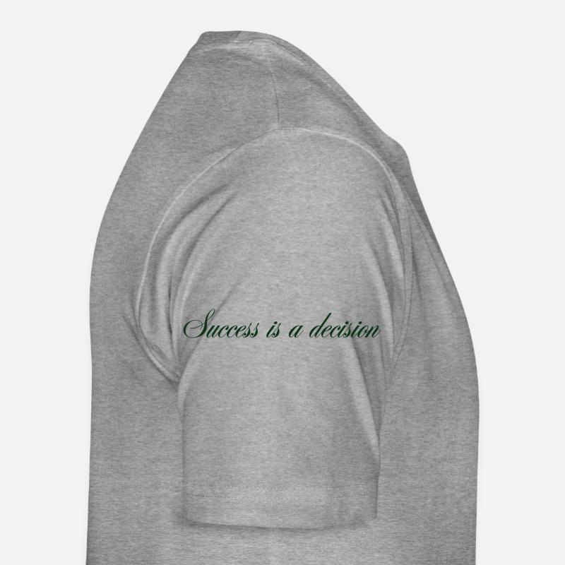 Success_is_a_decision Men's Premium Organic T-Shirt