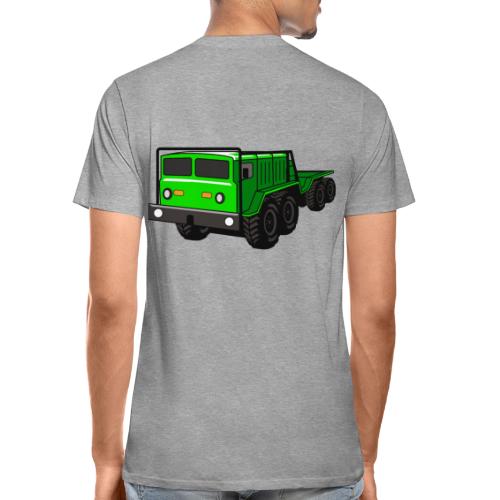EXTREME 8X8 OFFROAD TRAIL TRUCK THE GREEN MONSTER - Männer Premium Bio T-Shirt