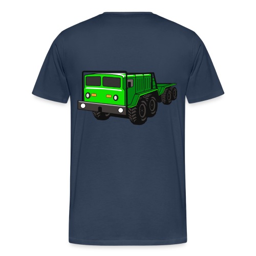 EXTREME 8X8 OFFROAD TRAIL TRUCK THE GREEN MONSTER - Männer Premium Bio T-Shirt