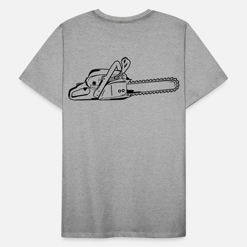 Tronçonneuse T-shirt bio Premium Homme