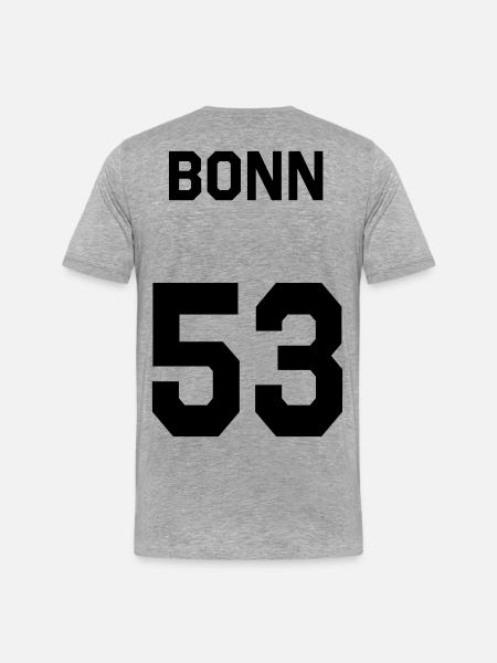 Bonn 53 - T-shirt bio Premium Homme - gris chiné