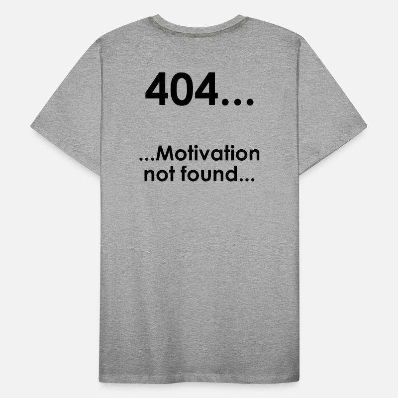 Unispruch "Error404" Student Geschenk, Studenten Männer Premium Bio T-Shirt