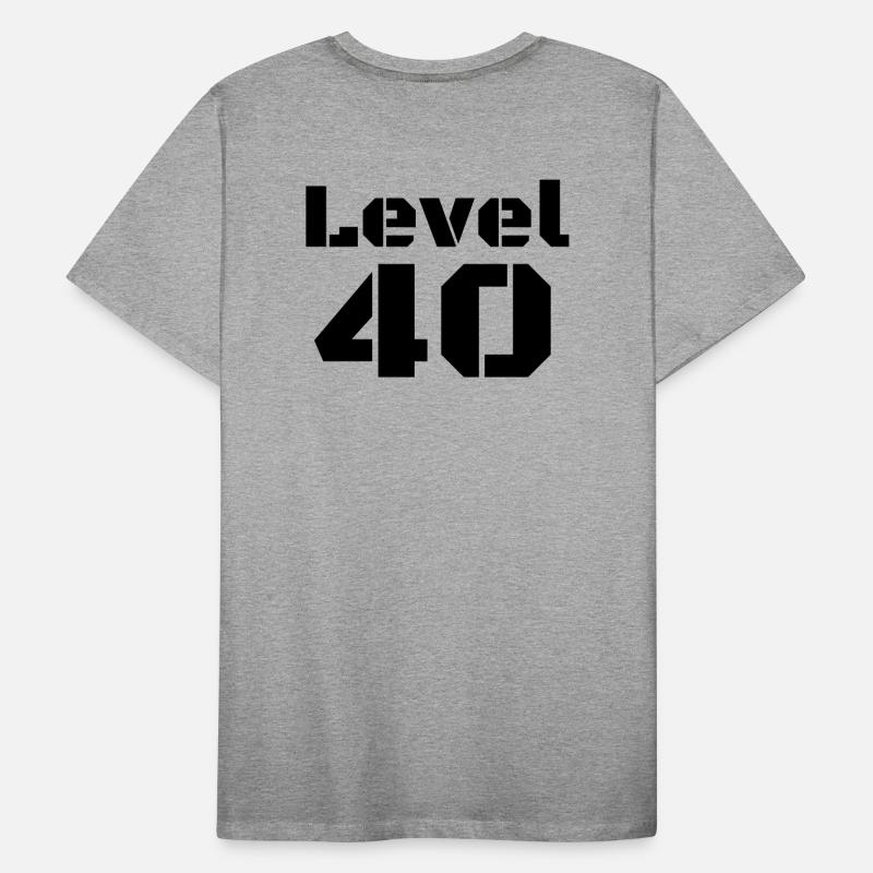 Level 40 Männer Premium Bio T-Shirt